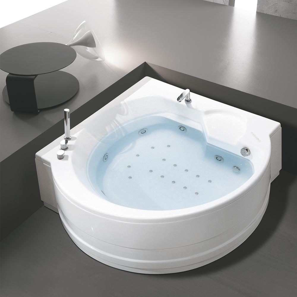 Baignoire hydromassage d'angle