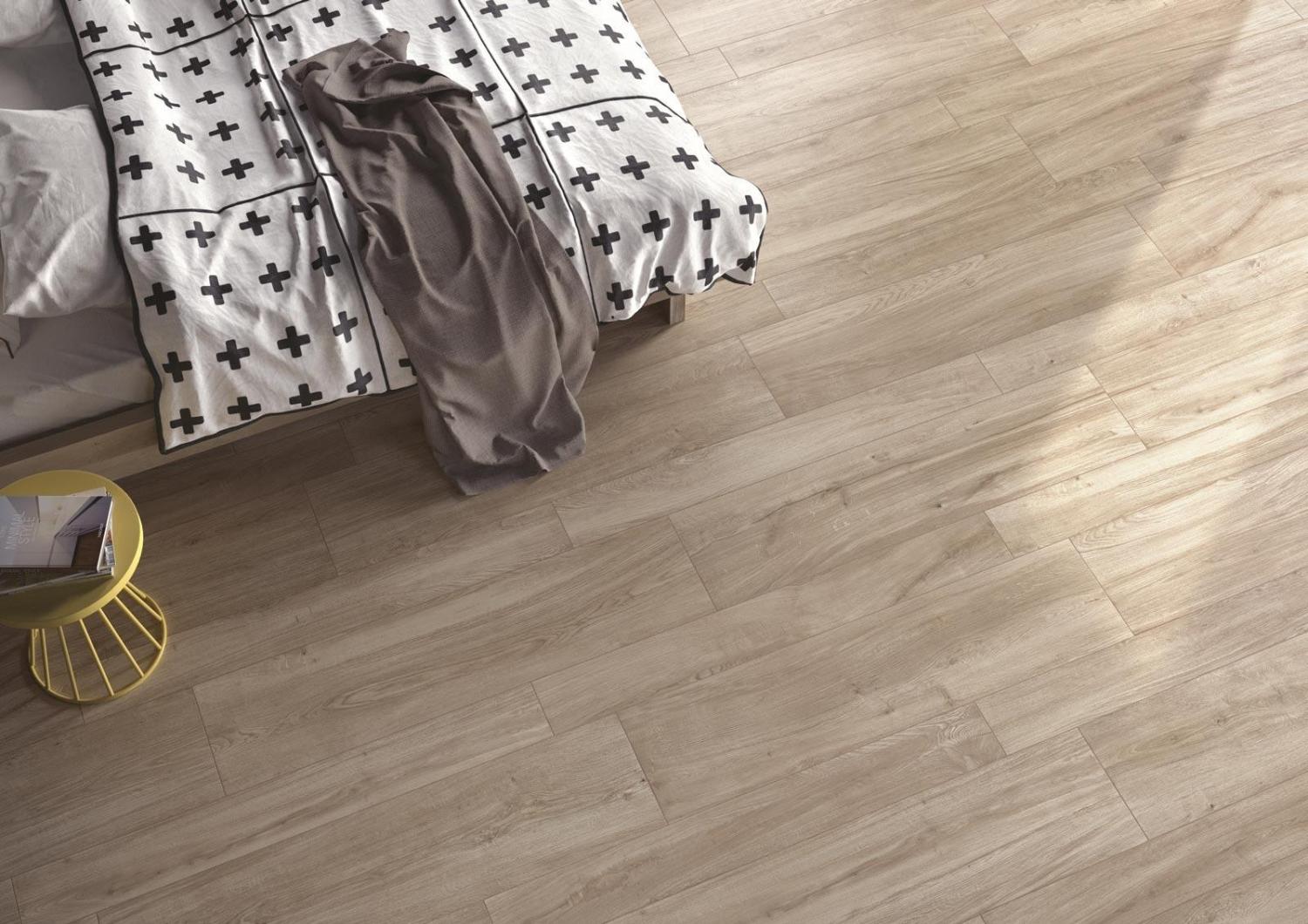 Carrelage effet parquet bois clair Nord-Pas-de-Calais