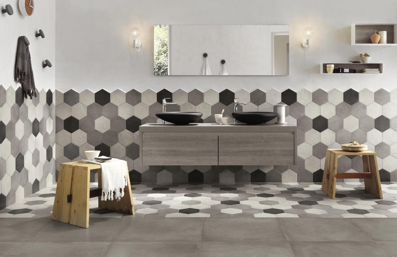 Carrelage Hexagonale