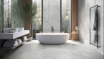 Salle de bain haut de gamme : les tendances design et matériaux qui marqueront 2026