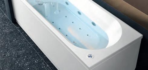 Baignoire hydromassage rectangulaire