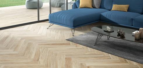 Carrelage sol effet parquet