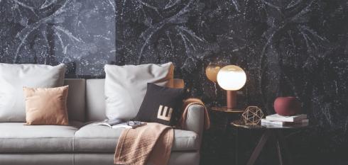 Carrelage sol et mur effet marbre tendance