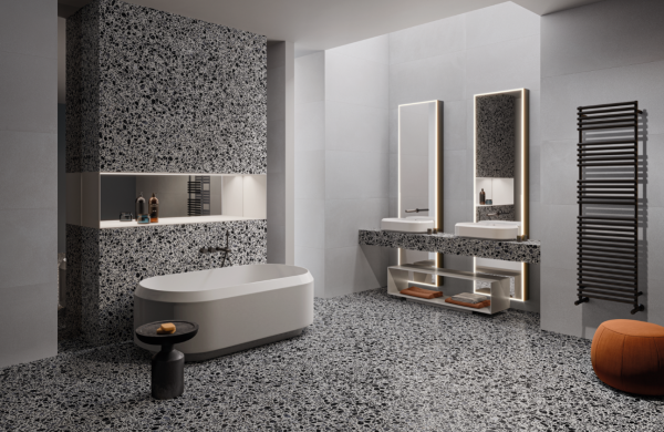 Réalisation salle de bains design dans le Nord-Pas-de-Calais