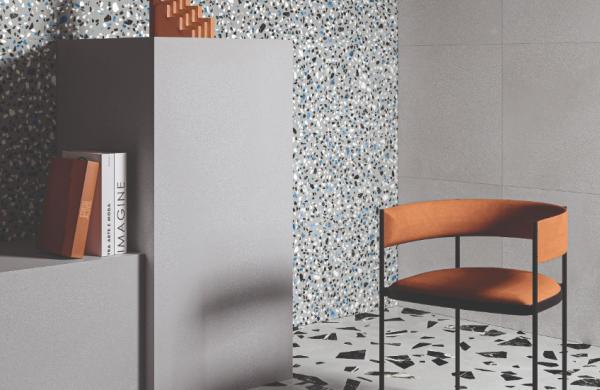Carrelage mural et sol design 
