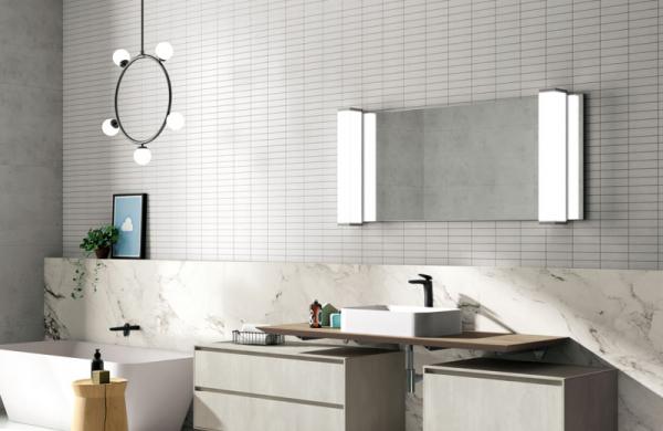 Meuble de salle de bains suspendu design