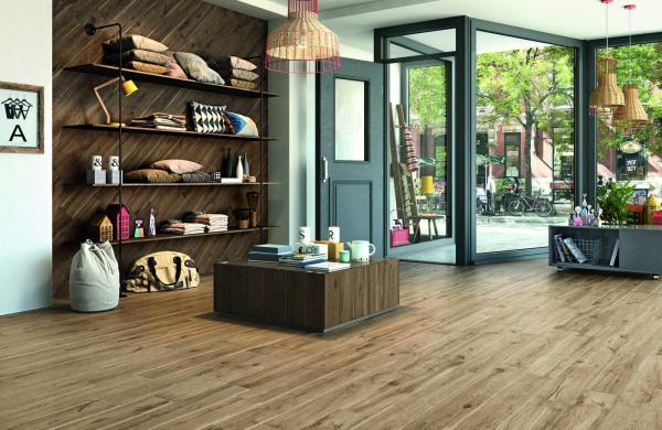 Carrelage sol imitation parquet 
