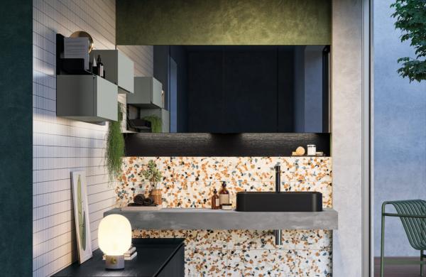 Meuble de salle de bains idéal pour petit espace