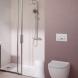 WC suspendu installé dans une salle de bains du Nord-Pas-de-Calais, Picardie